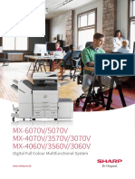 MX-6070V/5070V MX-4070V/3570V/3070V MX-4060V/3560V/3060V: Digital Full Colour Multifunctional System