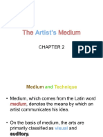 Chapter 2 The Artist's Medium