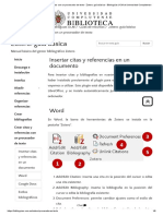 Crear Citas y Referencias Con Un Procesador de Texto - Zotero_ Guía Básica - Biblioguías UCM at Universidad Complutense