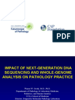 Impact of next-generation DNA sequencing on pathology