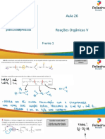 Aula 26 - Reações Orgânicas V