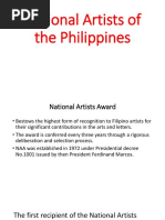 CPAR National Artist of the Philippines