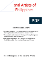 CPAR National Artist of The Philippines