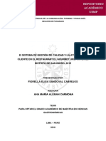 Sistema de Gestión Calidad y Atención Cliente