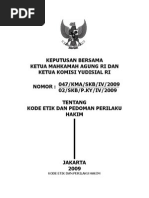 Download Kode Etik Dan Pedoman Perilaku Hakim MA KY by Siti Nurdianti Furqan SN56069515 doc pdf