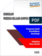 Kurikulum MBKM Pendidikan Sosiologi UNY - Ver 310821