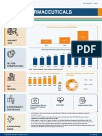 Pharmaceuticals Infographic November 2021