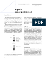 Causas y Patogenia de La Enfermedad Periodontal