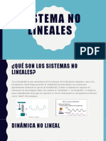 Tema 1.9 Sistemas No Lineales