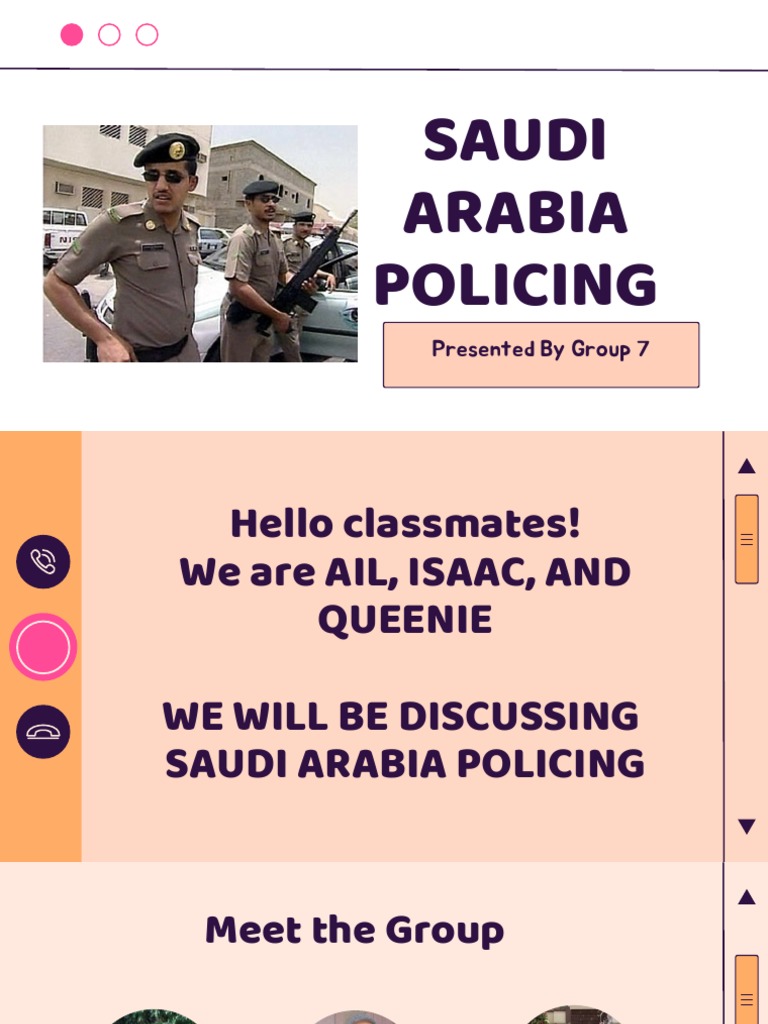 Under the Desert Sun: A Glimpse into Saudi Arabia's Policing Machine