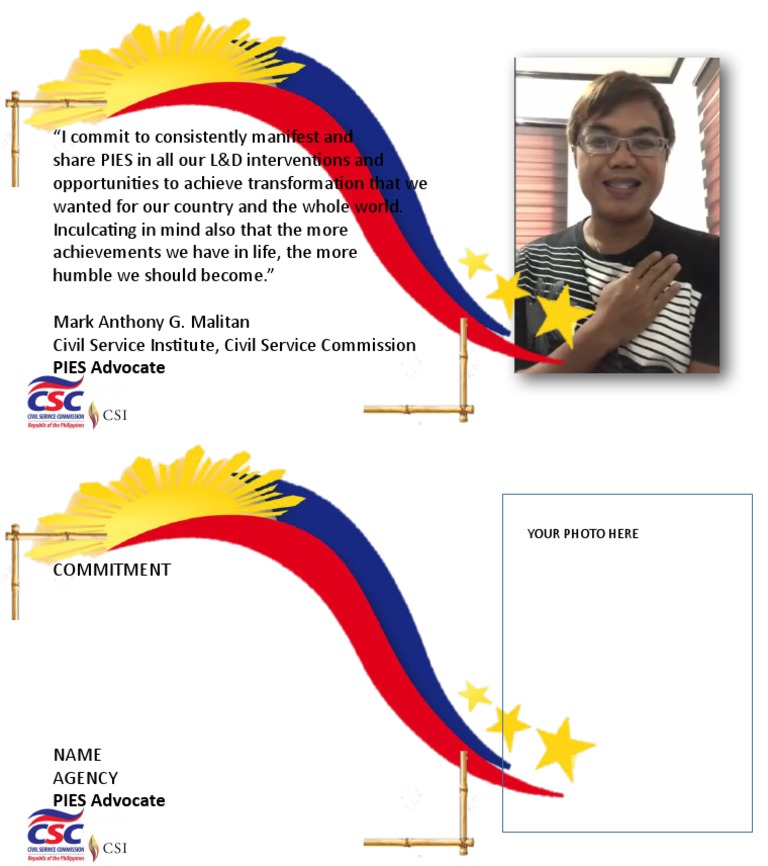 Commitment Template | PDF