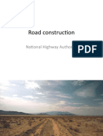 Road Construction: National Highway Authority