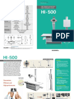 High Frequency Conventional Digital Radiography System Technical Specifications