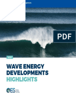 OES - Wave Energy Developments Highlights