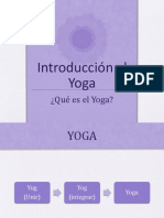 Introduccion Al - YOGA