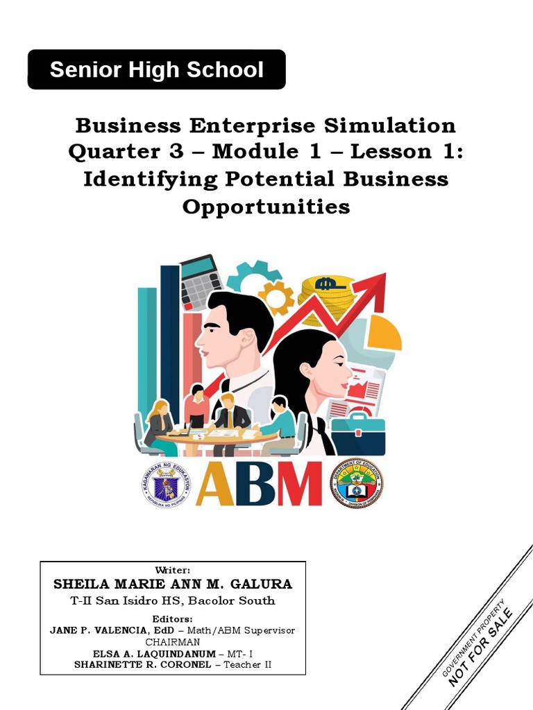 Business Enterprise Simulation 1 Pdf Entrepreneurship Economies