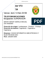 Solicitud de pase laboral vehicular