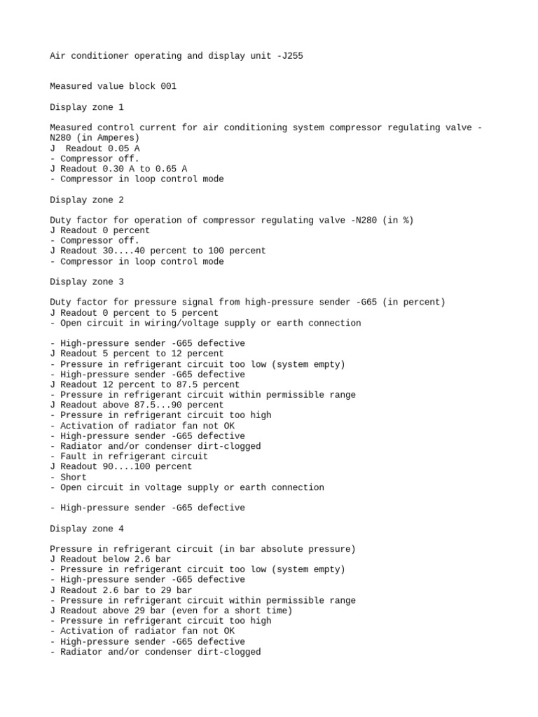 Hvac VCDS | PDF | Bit | Humidity