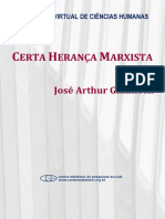 Certa Heranca Marxista - J.A. Giannotti