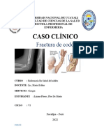 Caso Clinico - Fractura de Codo. Lizana Flores