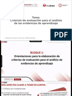 Criterios de Evaluación Minedu 21-05-2021