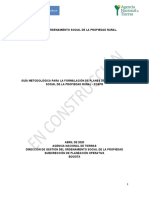Guía Operativa para La Formulación POSPR Operativos. 30-04-2020