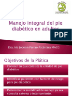 Manejo Integral Del Pie Diabético en Adultos