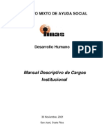 Manual de Cargos IMAS 30-11-2021 a La Fecha