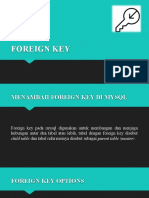 FOREIGN KEY New