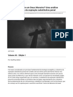 Apaziguamento de Um Deus Monstro - Uma Análise Histórica e Bíblica Da Expiação Substitutiva Penal