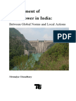 Development of Hydropower in India Choudhury - Nirmalya