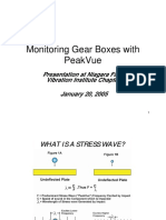 Monitoring Gear Boxes With Peakvue: Presentation at Niagara Falls Vibration Institute Chapter January 20, 2005