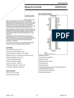 DAC08 Series 8-Bit High-Speed Multiplying D/A Converter: Description Pin Configurations