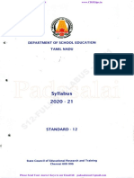 12th Economics - Latest Reduced Syllabus 2020 - 2021 - English Medium PDF Download