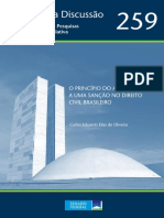 O princípio do aviso prévio a uma sanção no Direito Civil brasileiro