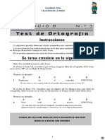 Test 3 Ortografia PDF