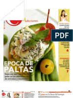 Diseño Suplemento de Gastronomia (Diario 24.7)