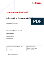 Information Framework (SID) : Frameworx Standard