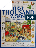 First Thousand Words in French