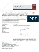 2018 - Siyamak Shahab - Design of Geometry, Synthesis, Spectroscopic (FT-IR, UV-Vis, Excited