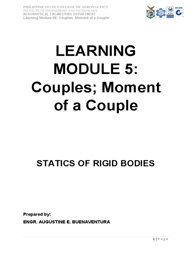Couples and Moments in Statics | PDF | Euclidean Vector | Force