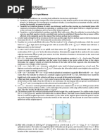 CENG 197 - CE Competency Appraisal II Problem Set 5 Translation and Rotation of Liquid Masses