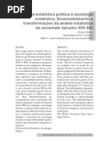 Martin - Transformações da análise estatística