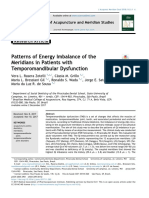 Patterns of Energy Imbalance of The Meridians in Patients With Temporomandibular Dysfunction