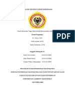 Analisis Regresi Linier Sederhana