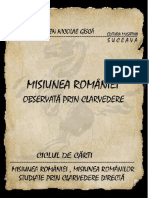 Eugen Nicolae Giscă Misiunea Romaniei Observata Prin Clarvedere