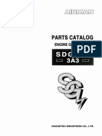 Parts Catalog Engine Generator SDG25S 3A3