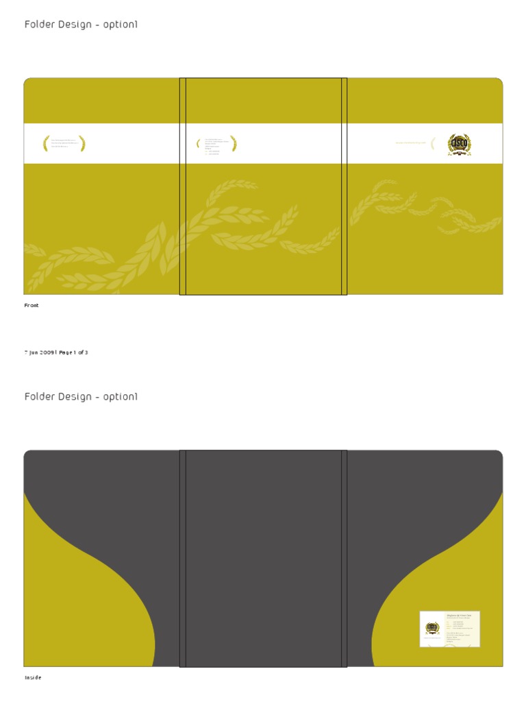 Folder Design - Option3 | PDF | Computers | Technology & Engineering