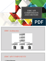 JDBC Api Components and Drivers