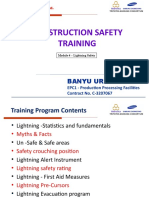 TS-TM-5 Lightning Safety